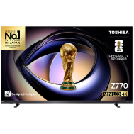 Smart Tivi Mini LED Toshiba AI 4K 165hz 85 inch 85Z770RP Tương Phản Tối Ưu Smart Tivi Mini LED Toshiba AI 4K 165hz 85 inch 85Z770RP Tương Phản Tối Ưu